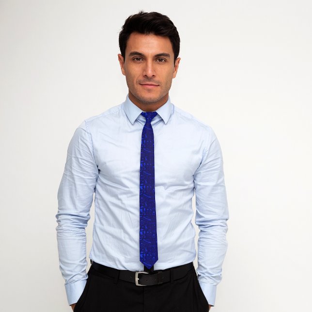 Elegant Science Icons Neck Tie (Creator Uploaded)