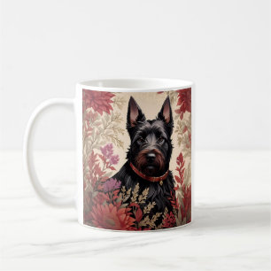 Elegant Scottish Terrier Dog Portrait Coffee Mug