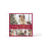 Elegant Script 4 Photo Collage Christmas Holiday C