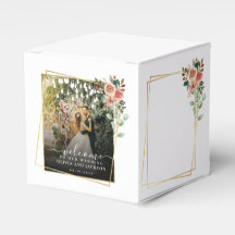 Elegant Script Black and White Wedding Welcome 
