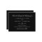 Elegant Script Black Wedding