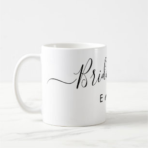 Elegant Script Bridesmaid Personalised Name Coffee Mug