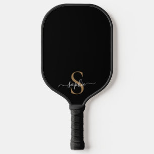 Elegant Script Custom Name Personalised Gift Pickleball Paddle
