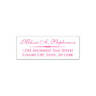 Elegant Script Custom Return Address Stamp