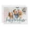 Elegant Script Full Photo Happy Holidays Green