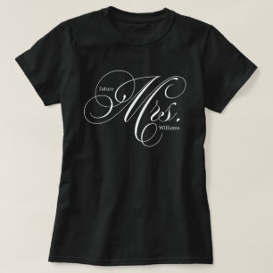 Elegant Script Future Mrs T-Shirt