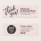 Elegant script handwriting thank you blush pink