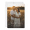 Elegant Script Modern Wedding Photo