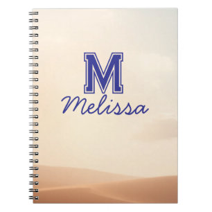 Elegant Script Name Notebook