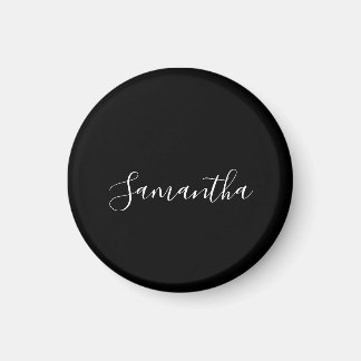 Elegant Script Personalised Name Magnet