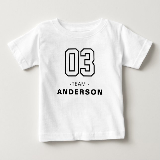 Elegant Script Personalised T-shirt Custom Text (Front)