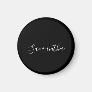 Elegant Script Personalized Name  Magnet