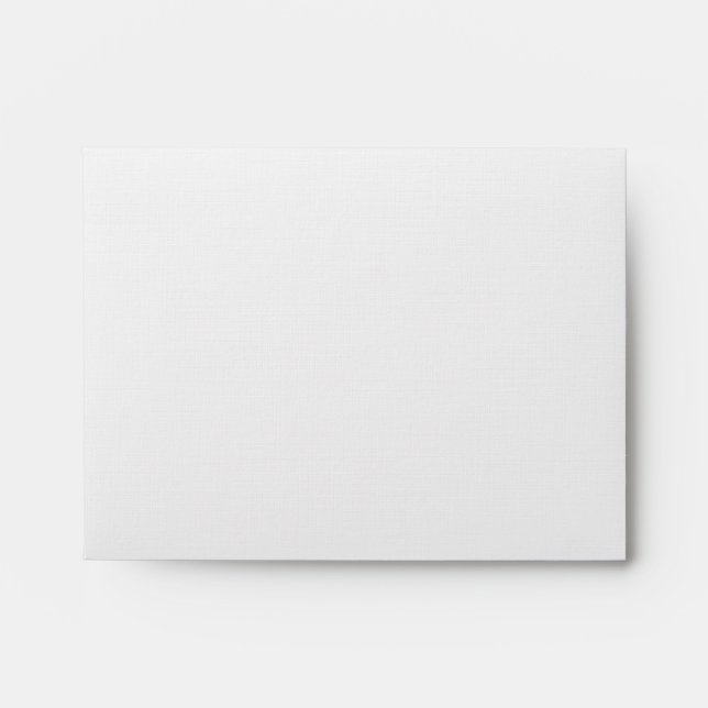 Elegant Script  Response Card Envelope Blue (Front)