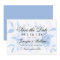 Elegant Script Romantic Wedding Navy Floral 