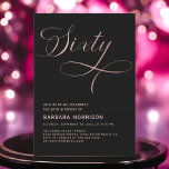Elegant Script Sixty Rose Gold 60th Birthday Invitation<br><div class="desc">Celebrate a remarkable milestone with the Elegant Script Sixty Rose Gold 60th Birthday Invitation. This beautifully crafted design combines graceful script in rose gold tones against a sophisticated backdrop,  creating an invitation that's as timeless as the celebration itself. Perfect for a stylish and memorable 60th birthday party.</div>