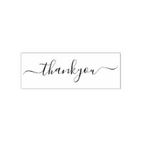 Elegant Script Thank You