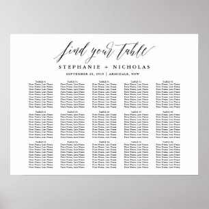 Elegant Script Typography Poster