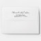 Elegant Script Typography Return Address Mailing