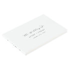 Elegant Script Wedding Guest Book