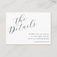 Elegant Script White Wedding Website QR Code