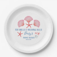 Elegant Sea shells & wedding bells Bridal shower