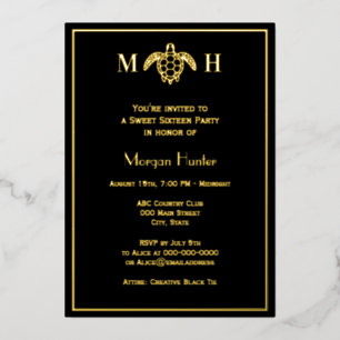 Elegant Sea Turtle #3 Sweet Sixteen