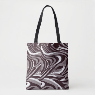 Elegant Seamless Pattern Shoulder Tote Bag 