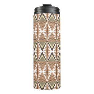 Elegant seamless pattern with ethnic motifs. Folk  Thermal Tumbler