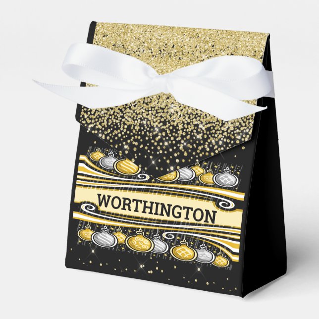 Elegant - See Back Favour Box (Front Side)