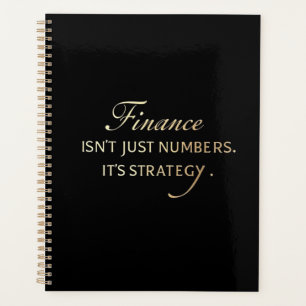 Elegant Serif Planner for Financial Professionals