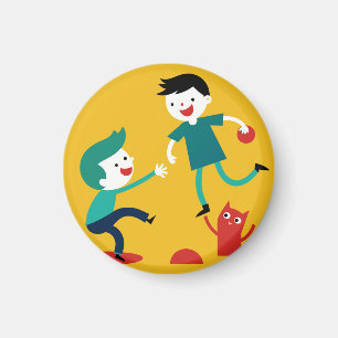 Elegant Shamrock-Shaped Design for St. Patrick's  Magnet