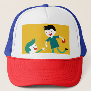 Elegant Shamrock-Shaped Design for St. Patrick's  Trucker Hat
