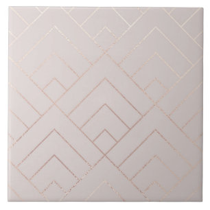 Elegant Shiny Geometric Pattern Tile