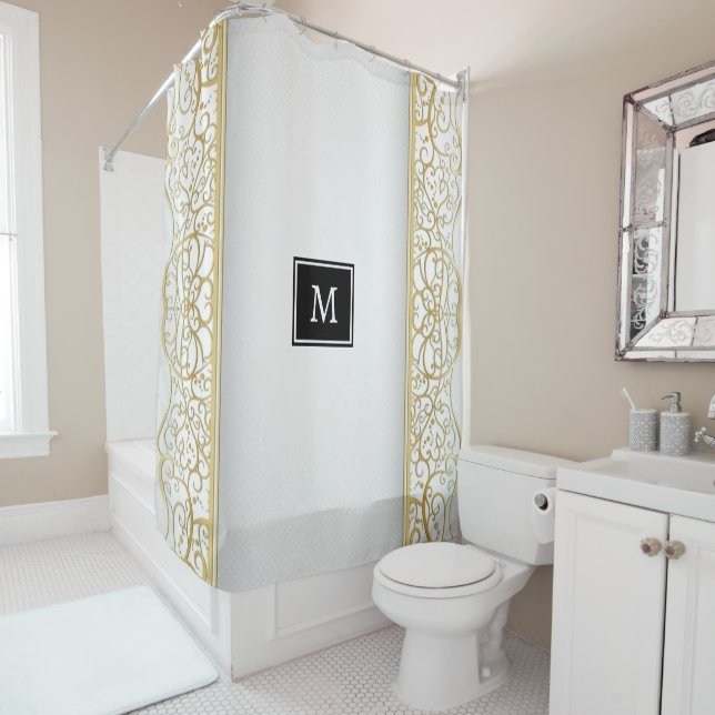 Elegant Shower Curtain (In Situ)