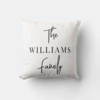 Elegant Signature Script Calligraphy Family Name