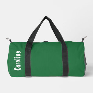 Elegant Signature Script Monogram Duffle Bag