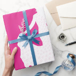 Elegant Silhouette of a Woman in Flowing Gown  Wrapping Paper<br><div class="desc">Make every gift extra special with this elegant wrapping paper featuring a stunning silhouette of a woman in a flowing gown. Perfect for birthdays, bridal showers, weddings, and special occasions, this chic and sophisticated design adds a touch of glamour to any present. Printed on high-quality paper, this wrapping paper is...</div>