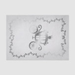 Elegant Silver Carriage White Storybook Royal Tissue Paper<br><div class="desc">Tissue Paper</div>