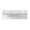 Elegant Silver Faux Metal Damask  Address Label