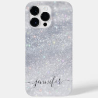 Elegant Silver Glitter