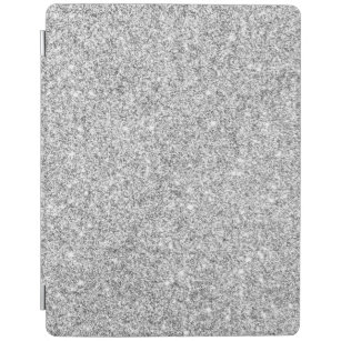 Elegant Silver Glitter iPad Smart Cover