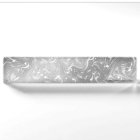 elegant silver music notes in grey