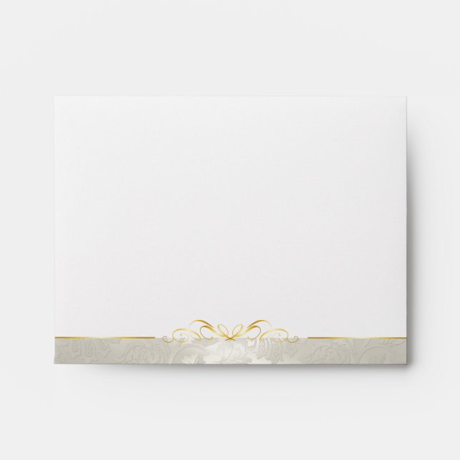 Elegant Silver Pearl Diamond Envelope (Front)