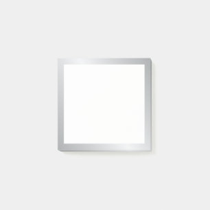 Elegant Silver Post-it Notes