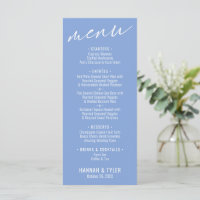 Elegant Simple Contemporary Typography Periwinkle