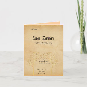 Elegant Simple Cute Grey 20th Birthday Invitation