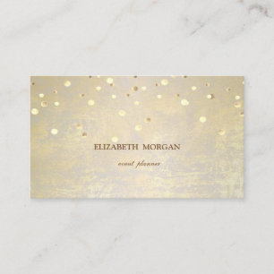 Elegant Simple, Minimalist,Conffeti Business Card