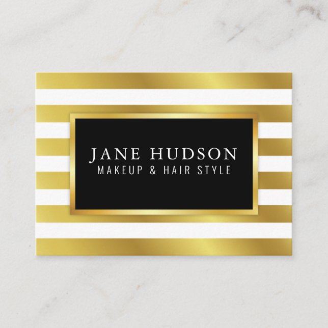 Elegant Simple Minimalist Editable Business Card (Front)