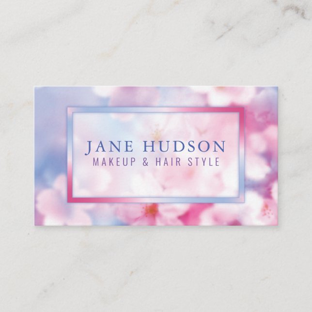 Elegant Simple Minimalist Editable Business Card (Front)