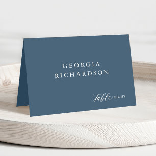 Elegant Simple Minimalist Modern Wedding  Table Number